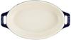 STAUB "Grand Bleu Oval Dish, 17cm" Ceramic Gratin Dish, Oven and Microwave Safe [Official Japanese Product] Dish 40508-598