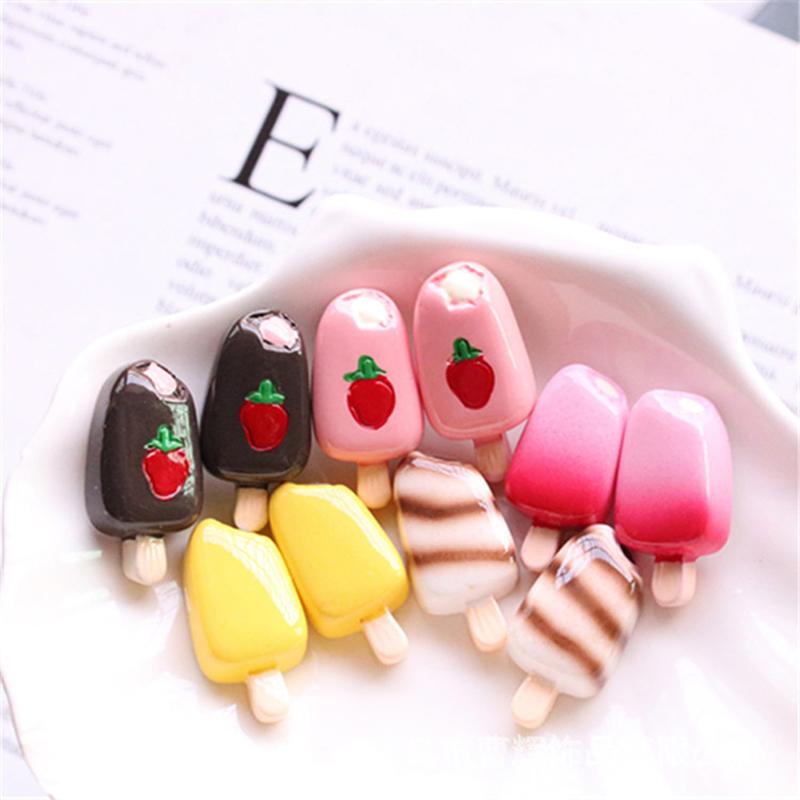Creative Doll House Mini Food Toy Mold Personality Simulation Ice Cream Diy Jewelry Accessories
