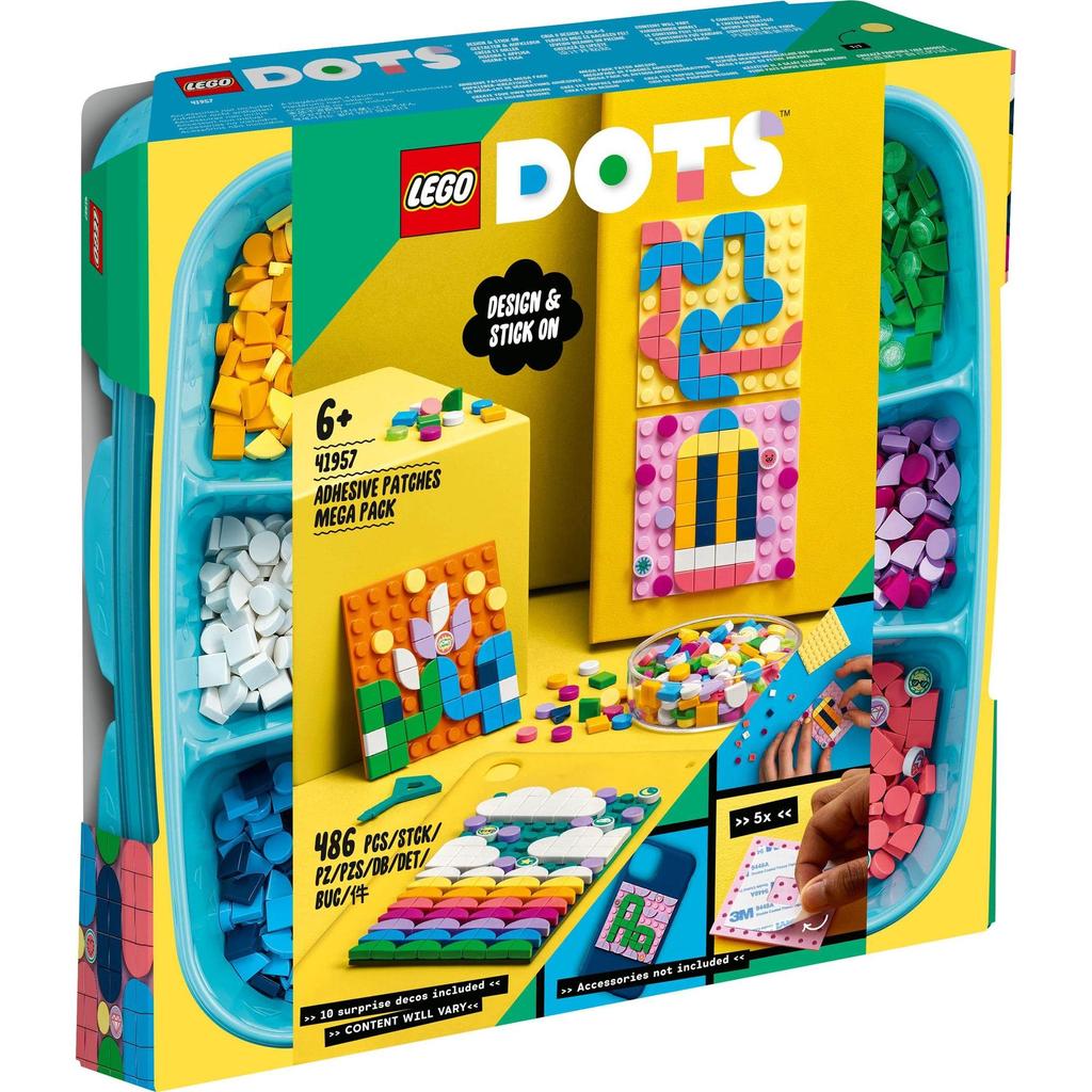 LEGO Dots Patch Multipack 41957 Toy Block Present Jewelry Craft Boys Girls 6 Years Old and Over