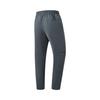 Li Ning Fitness Series Solid Color Simple Versatile Sports Long Pants Men bottoms AYKW243-3