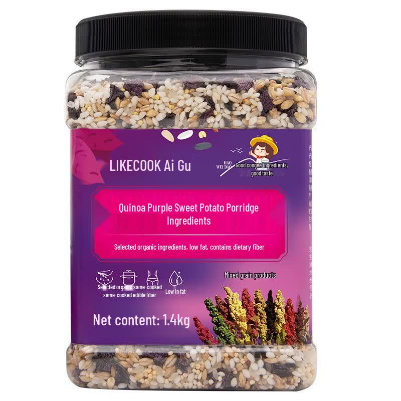 Ai Gu Xinjiang Zepu Organic Quinoa Purple Potato Porridge Mix