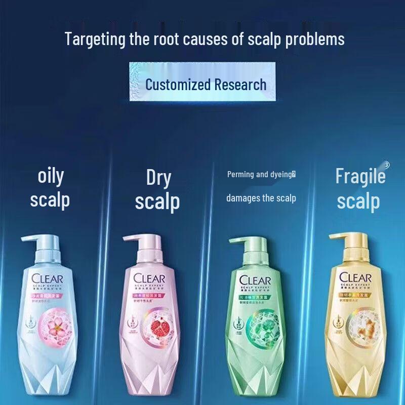 CLEAR Scalp Care Nourishing Volumizing Anti-Dandruff Shampoo