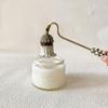 Candle Candle for Buddhist Altars and Home Lily of the Valley Flower Retro Flower Bell Antique Long 3 Designs to Choose From Snuffer, Bell-Shaped