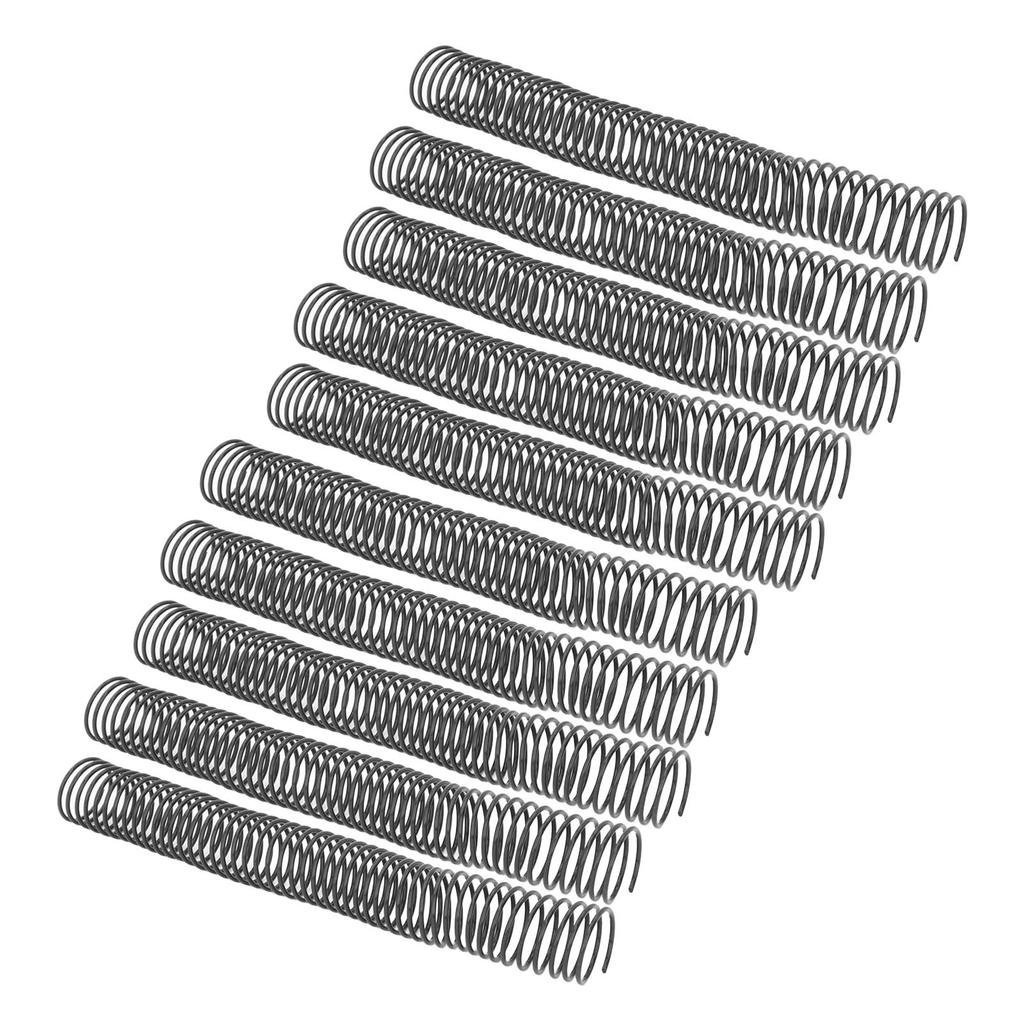 20Pcs Plastic Spiral Binding Coils 32mm Diameter 48 Teeth 4:1 Pitch 280 Sheet Capacity Binding Spirals for Document