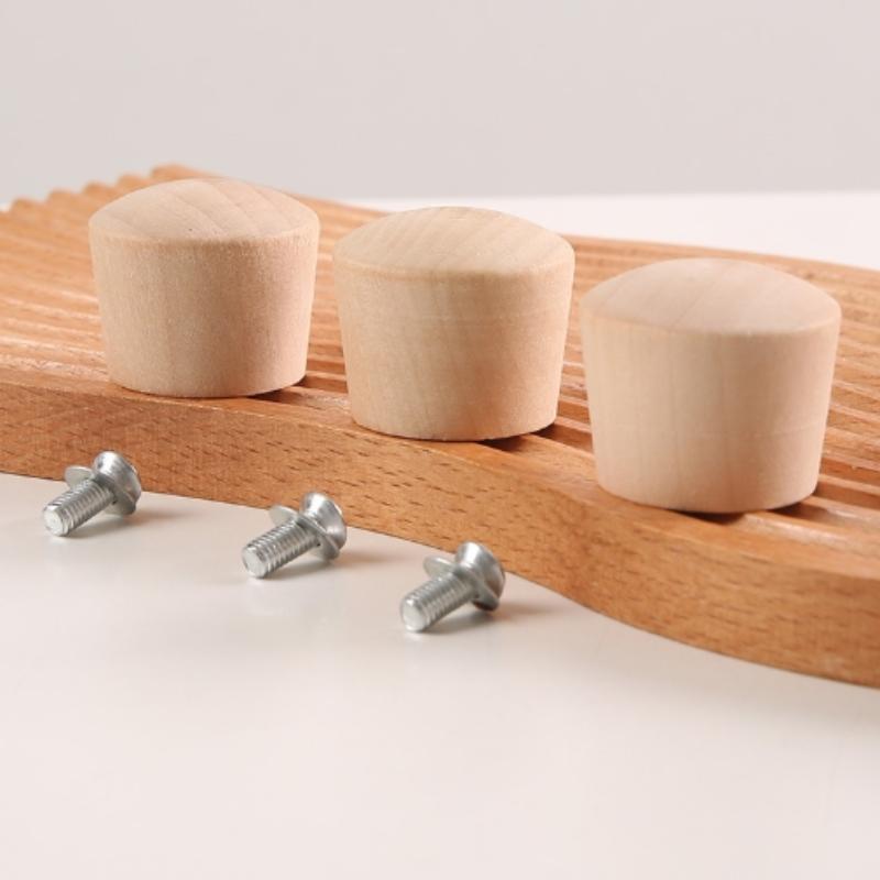 Pot Lid Handle Universal Pot Lid Holding Handle Wood Replaceable Knob Cap Cookware Handgrip Parts Kitchen Accessorie