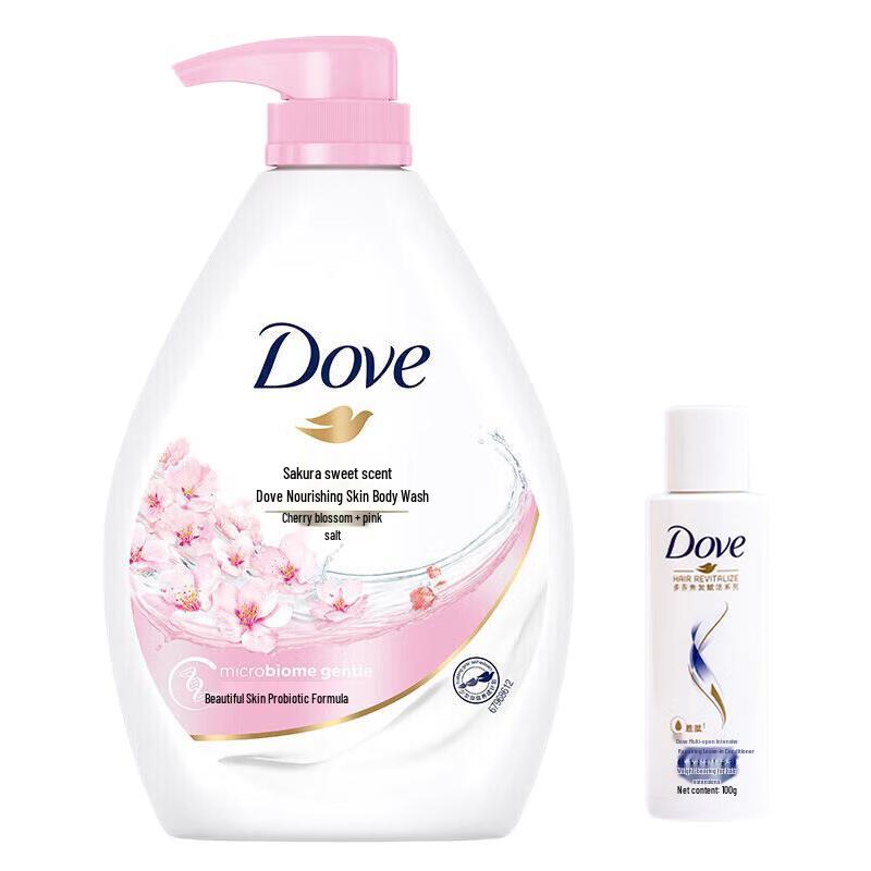 Dove Sakura Sweet Scent Shower Gel 720g with Conditioner
