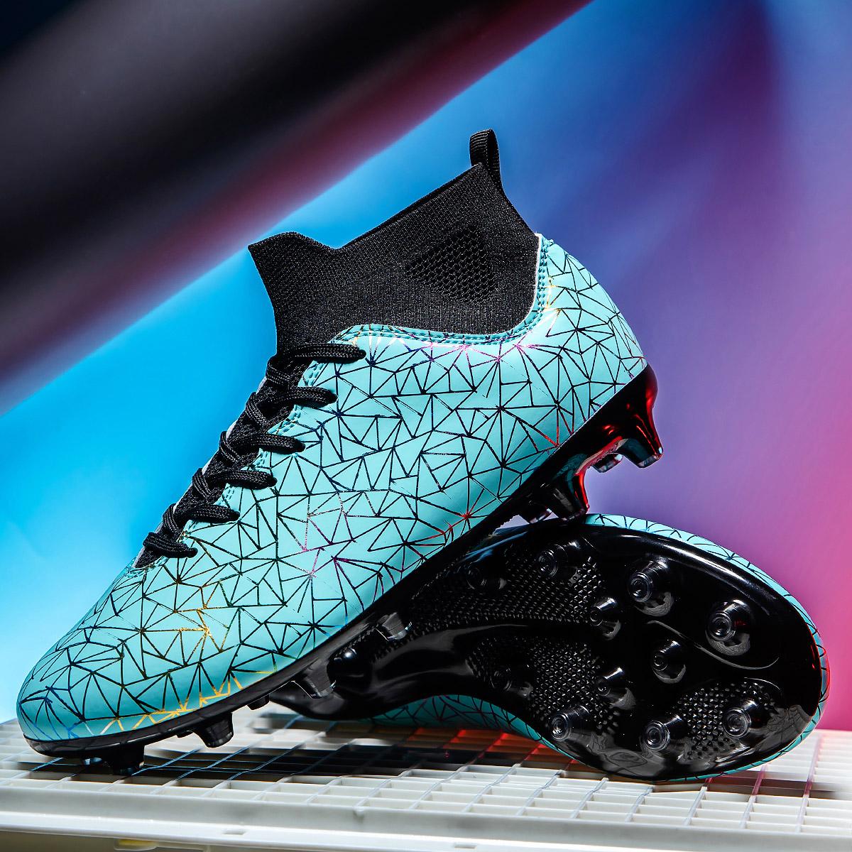 Мужские футбольные бутсы подростковые дышащие футбольные бутсы профессиональная игровая — фото 3