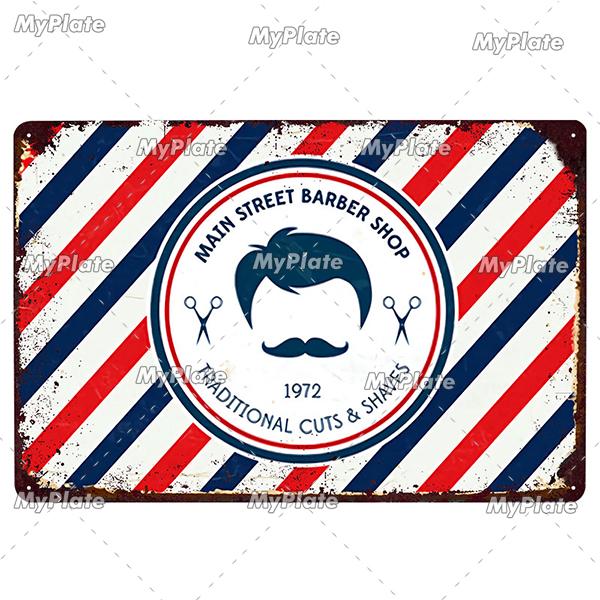 Profession Barber Vintage Metal Sign Tin Sign Vintage  Decoration Plaque Home Wall Decor Bar Sign Home Decor Poster Custom