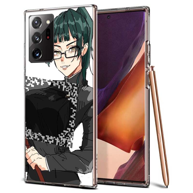 

Чехол для телефона Maki Zenin Jujutsu Kaisen для Samsung A55 A35 A25 A15 A07 A05S A16 A17 A26 A36 A37 A56 A57 Galaxy Note 20 10 A50S A71 Samsung A36 5G