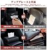 Car Tissue Case, Car Tissue Cover, Storage Box, Tissue Holder, Fits All Tissues, Custom Made, Leather Material, Waterproof, Easy to Install, Larg