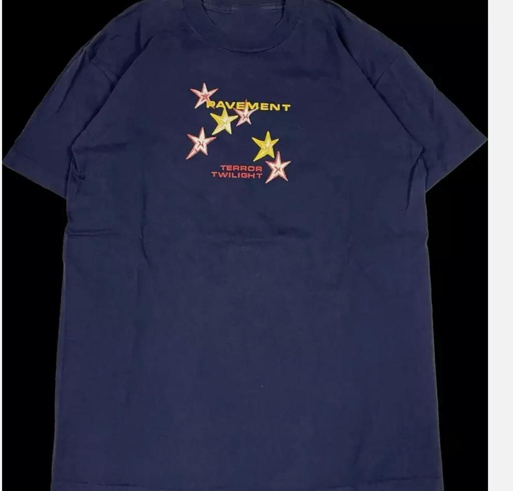 26 90s PAVEMENT Band T-Shirt Short Sleeve Navy All Size Gift Fan Unisex T-Shirt