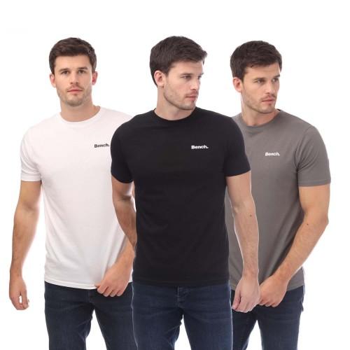 Bench Mens Ektor T-Shirt (Pack of 3)
