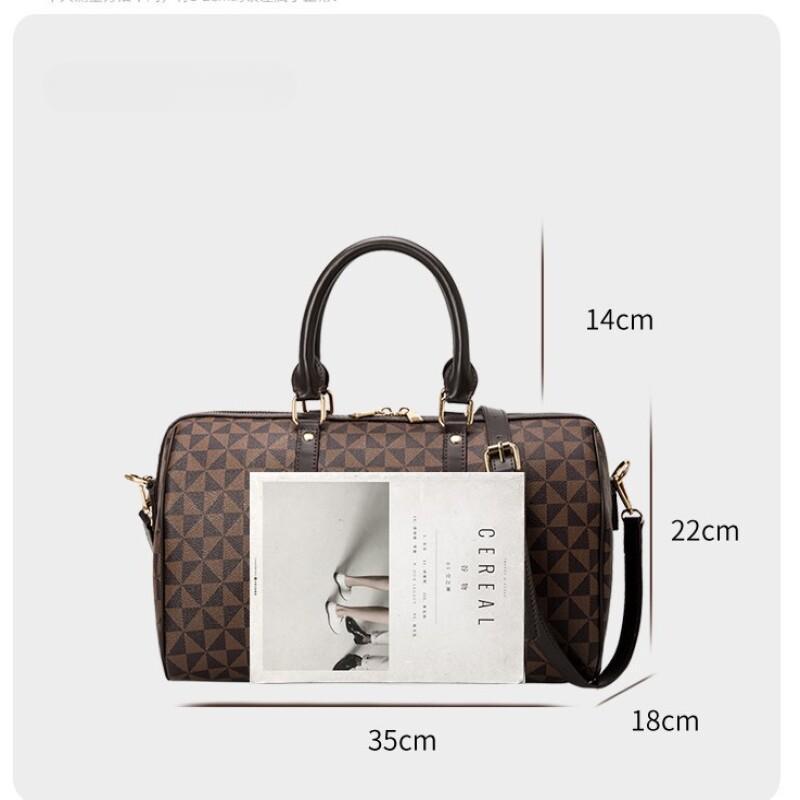 Nuova Borsa da Viaggio Business alla Moda con Lo Stesso Stile per Uomini e Donne Borsa da Viaggio Portatile a Tracolla Borsa di Grande Capacità