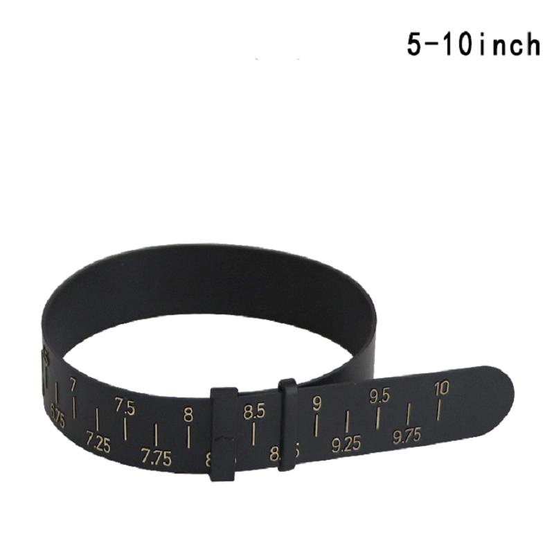 15-25cm Adjustable PU Bracelet Bangle Gauge Sizer Jewelry Jade Bracelet Make Tool 5-10 Inch Hand Wrist Ruler
