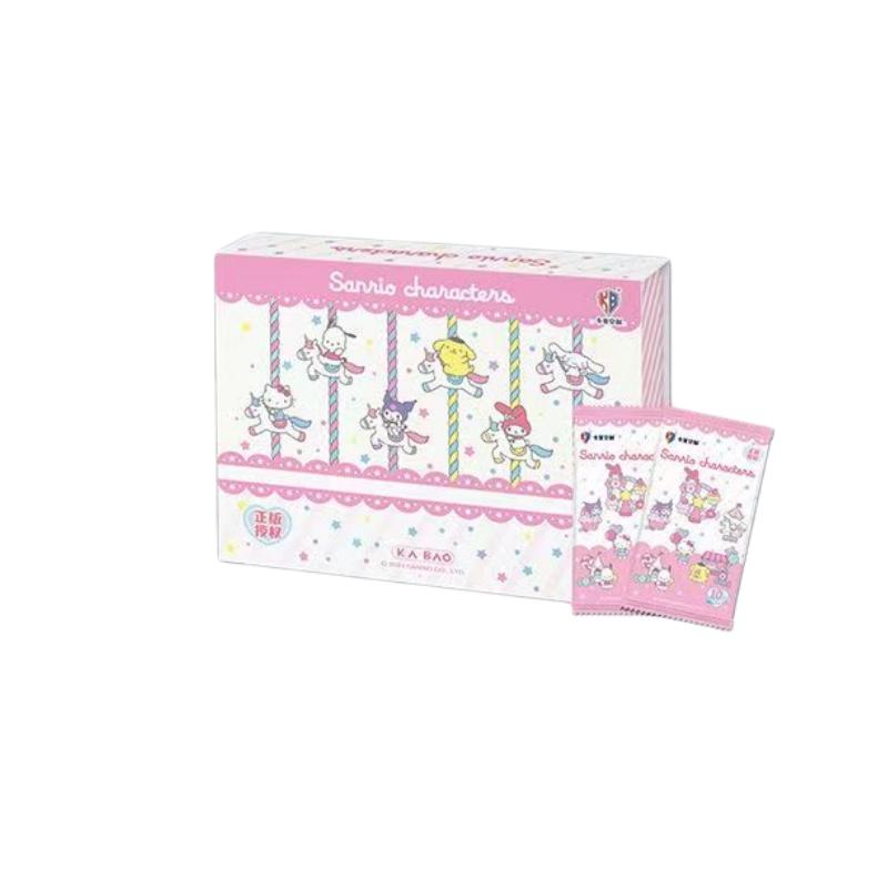 Official Genuine Sanrio Manxing Time Series Card Anime Peripheral Collection Exquisite Toy Card Holiday Gifts Box