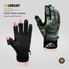 Autumn/Winter Non-Slip Fishing Gloves - Warm, Wear-Resistant, Fleece-Lined, Fingerless, Touchscreen DB68.