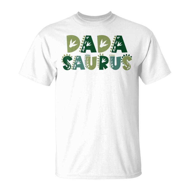 Dadasaurus Mamasaurus Matching Family Dinosaur Birthday T-Shirt