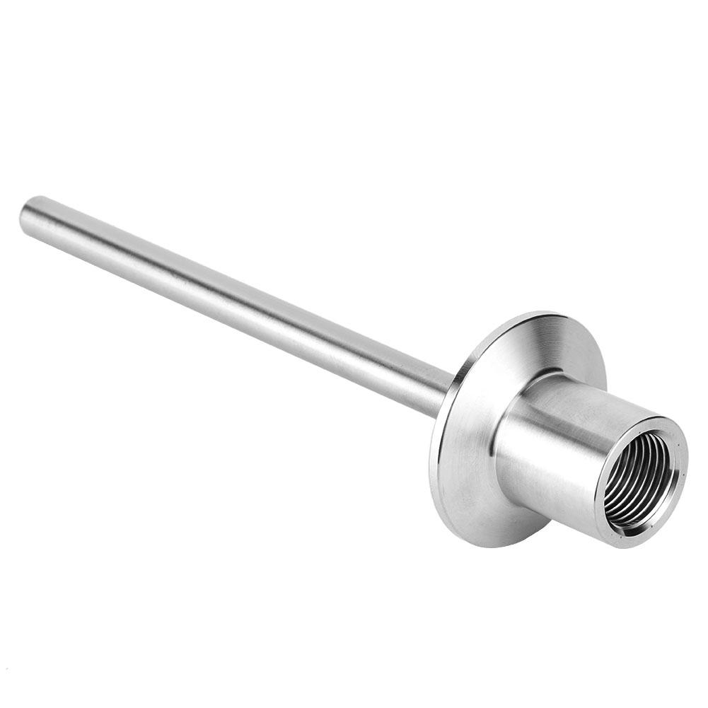 Homebrew 304 Stainless Steel Thermowell Female Thread 1/2in NPT Beer Brewing Accessory