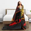Dungeon Crawler Carl I am Yelling Carl Flannel Blanket Winter Soft Warm Bedding Throws for Child Living Room Sofa Bed Cover