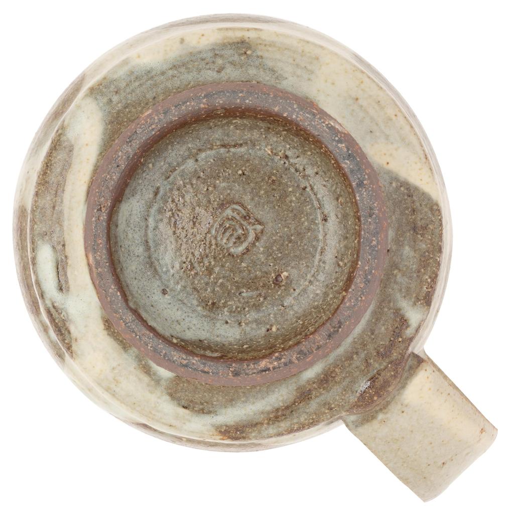 Marui Seito Shigaraki Ware Hechimon Mug, 320ml Capacity, Ball Pattern, White, MR-3-4473