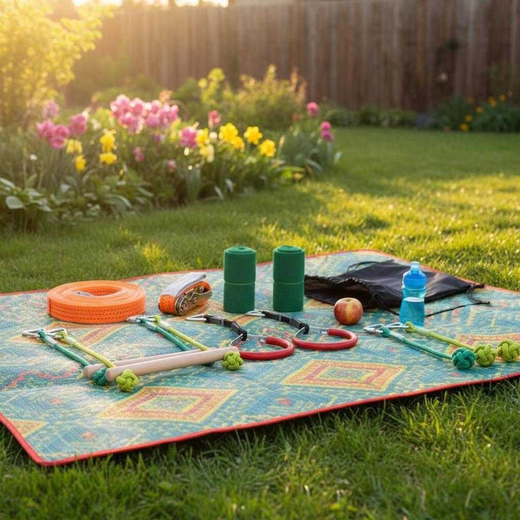 Outdoor Balance Training Set Fun Exercise Children's Sports Gear