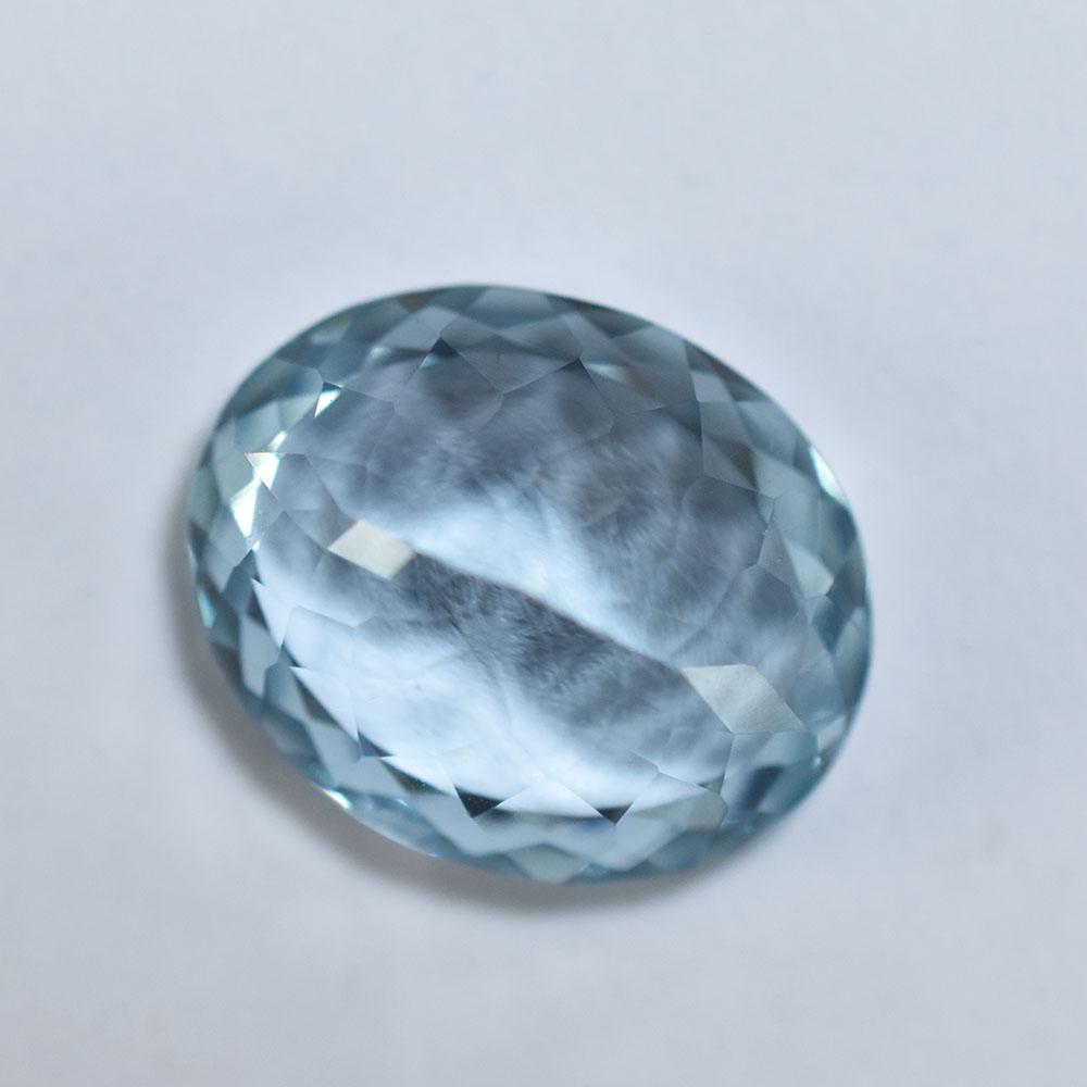 Natural Blue Sapphire Loose Gemstone Lite 10.5 Ct Grade Oval Cut September Birthday Birthstone