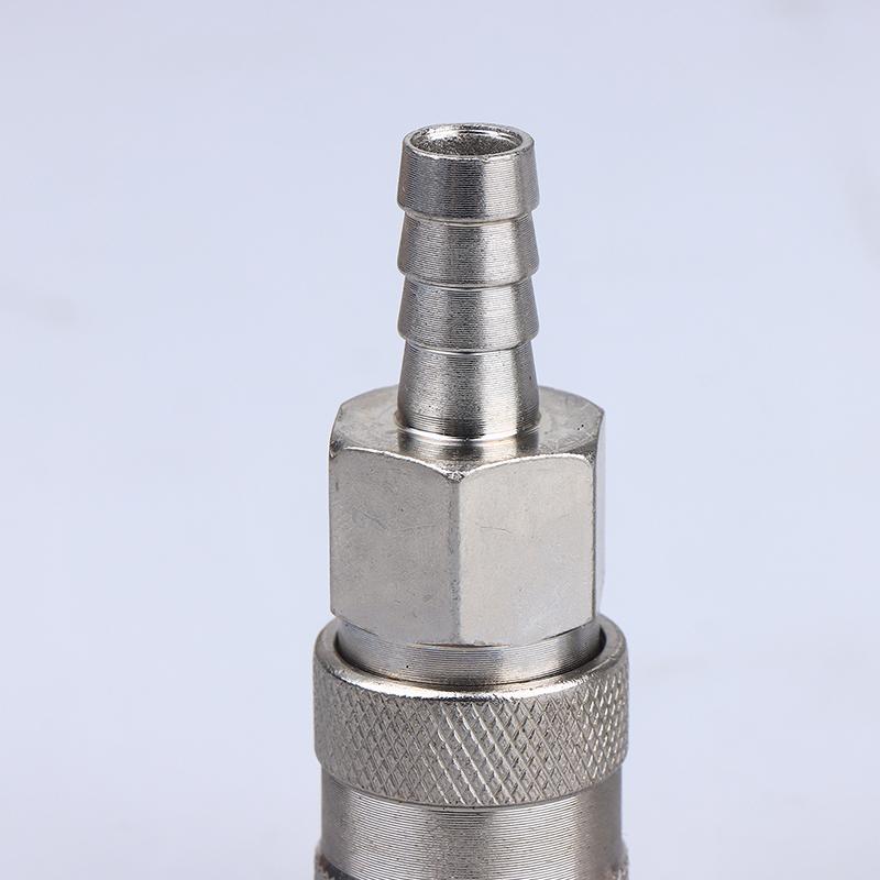 1 Set Pneumatischer Schnellkupplungsstecker 8 mm Europäischer Stil Sh Ph Typ, Für Kompressorschlauch und Werkzeuge