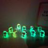 1Pcs Creative Luminous Penguin Miniature Figurines Cute Diy Home Decoration Cartoon Penguin Desktop Small Ornaments Gifts