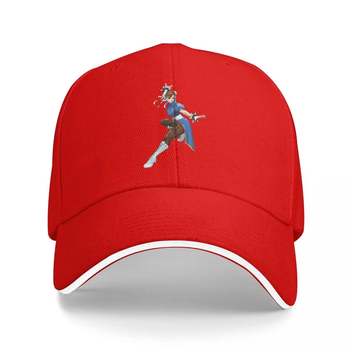 Chun Li Game Baseball Caps Quality Unisex Women Hats One Size