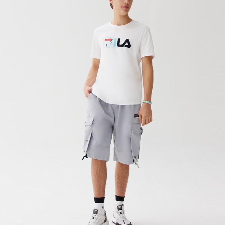 New FILA T Shirts Men's White F51M228175FWT