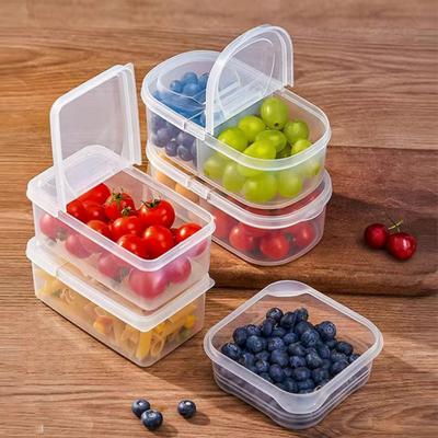 Storage Box, Food-grade Fruit Small Portion BoxStorage Box Large-capacity Refrigerator Preservation Storage Box