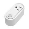15A WiFi Intelligent Socket Matter WiFi Socket 15A Timer Outlet Power Monitor Support Voice Control Power Switch For Home