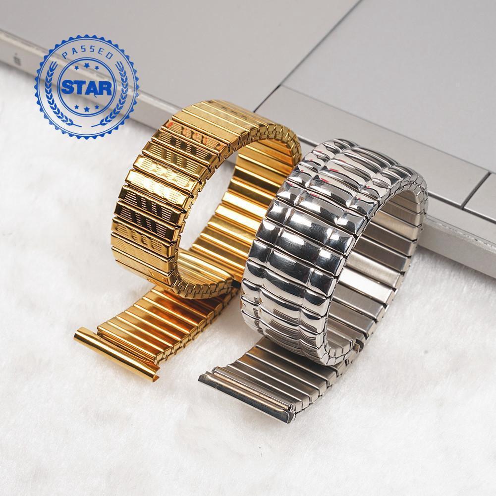 

12-20 мм эластичный ремешок для часов из нержавеющей стали, ремешок для браслета I2Y6