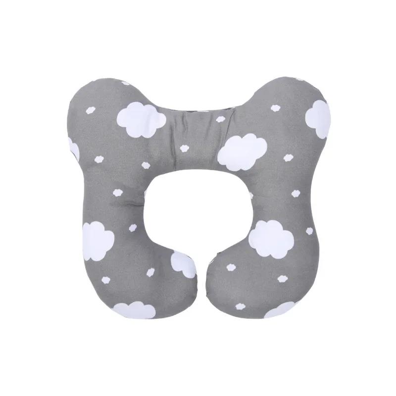 Baby Stroller U-Shaped Neck Pillow - Cartoon Design Newborn Car Seat Sleeping Headrest Cushion Kids Neck Support Protector