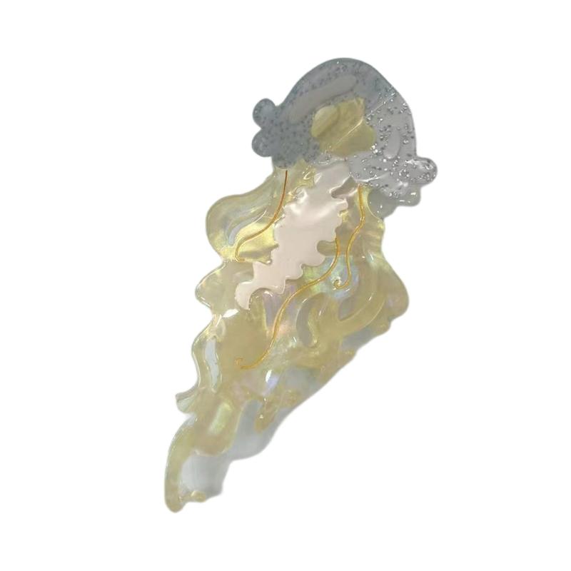 

Fashionable Jellyfish Shaped Acetate Hair Clip Women s Hair Accessory For Women Seeking Fashion And Individuality