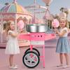 Commercial Cotton Candy Machine with Cart Sugar Floss Maker 1000W Party