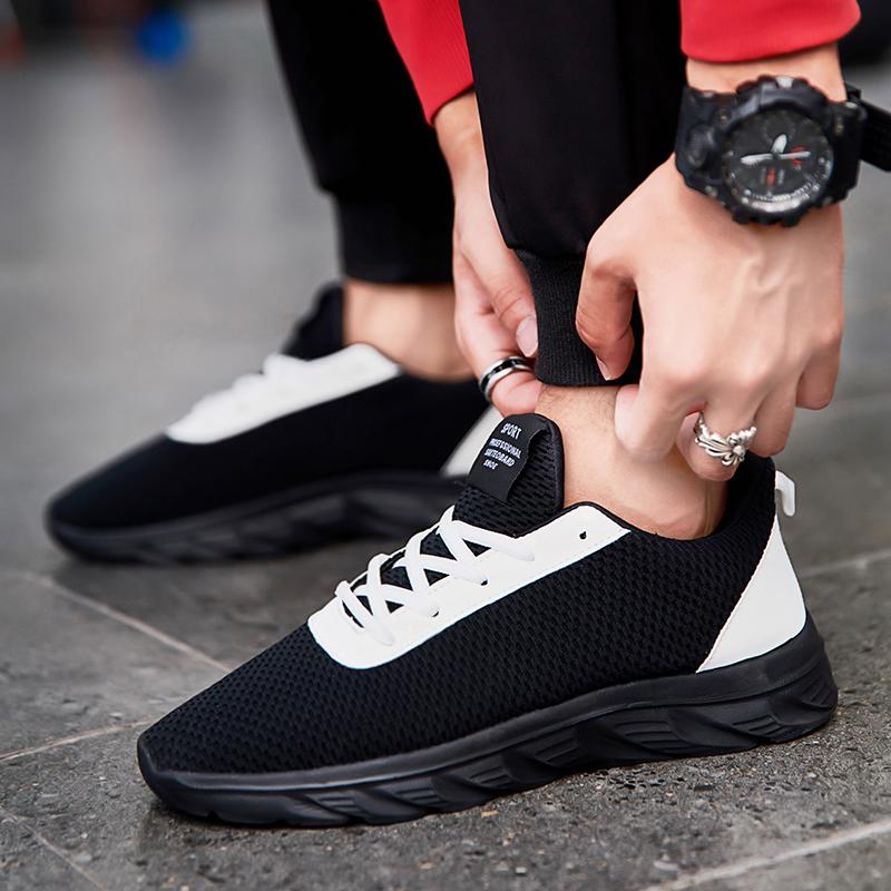 39-48 Мужская повседневная спортивная обувь большого размера с воздушной вентиляцией — фото 10