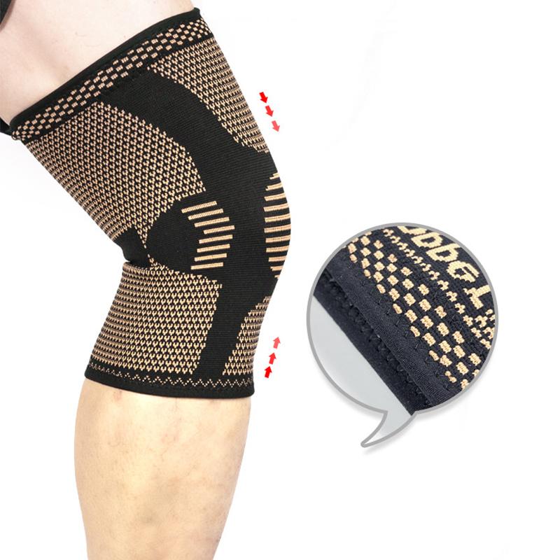 1 Piece Copper Knee Pad Support Compression Knee Pad for Active Fitness Workout Running
