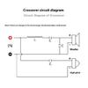 Easy Installation Speaker Frequency Divider With Heat Resistant Magnetic Inductors Low Impedance Capacitors Terminals