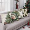 Weihnachtsbaum & Igel KissenbezügeGeeignet für Sofa Auto Schlafzimmer dekorativer Kissenbezug Kissenbezug