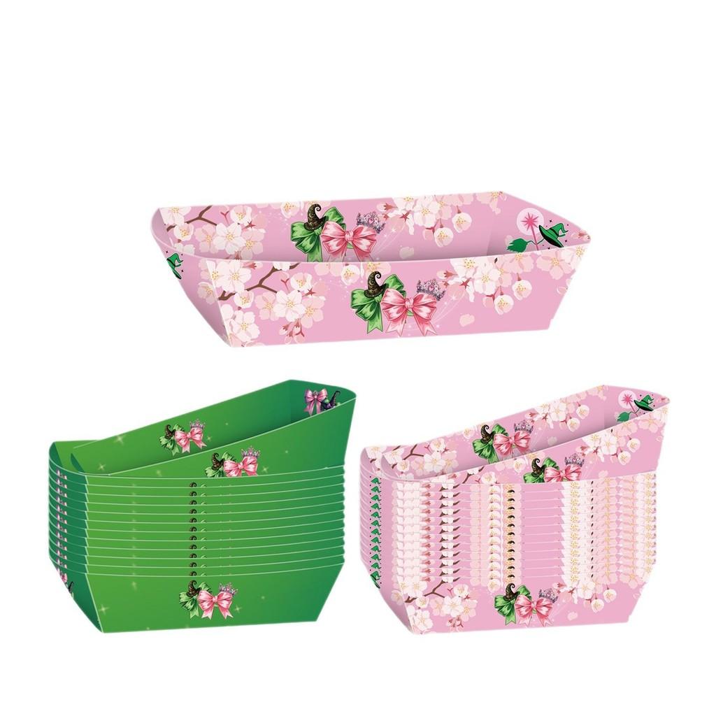 Wiedźma Dziecięce Party Jedzenie Pudełko na Przekąski Kreskówkowa Dekoracja na Święta i Wydarzenia