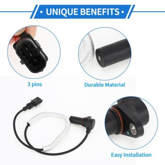 Crankshaft Position Sensor for Cadillac CTS Base 32 2003-2004 No90494182 1 Pc