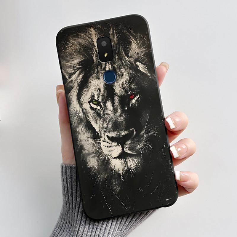 For Cricket Icon 3 Cover Cute Love Heart Rabbit Protective Case For Cricket Splendor / At&t Motivate 2 / Motivate 3 Phone Case