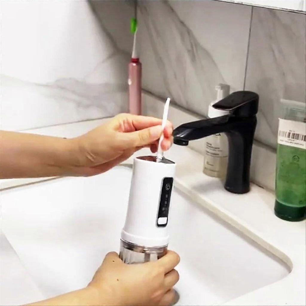 Electric Water Dental Flosser Cordless Rechargeable Oral Irrigator