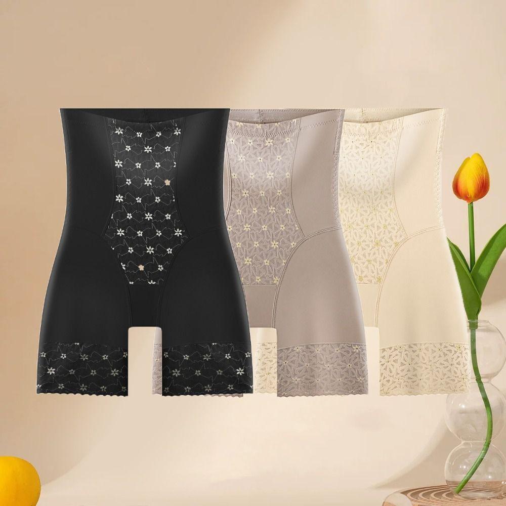 Mesh Flower Slimming Shapewear Shapers Seamless Tummy Control Underwear High Waist Panties Body Shaping Underpants Gifts