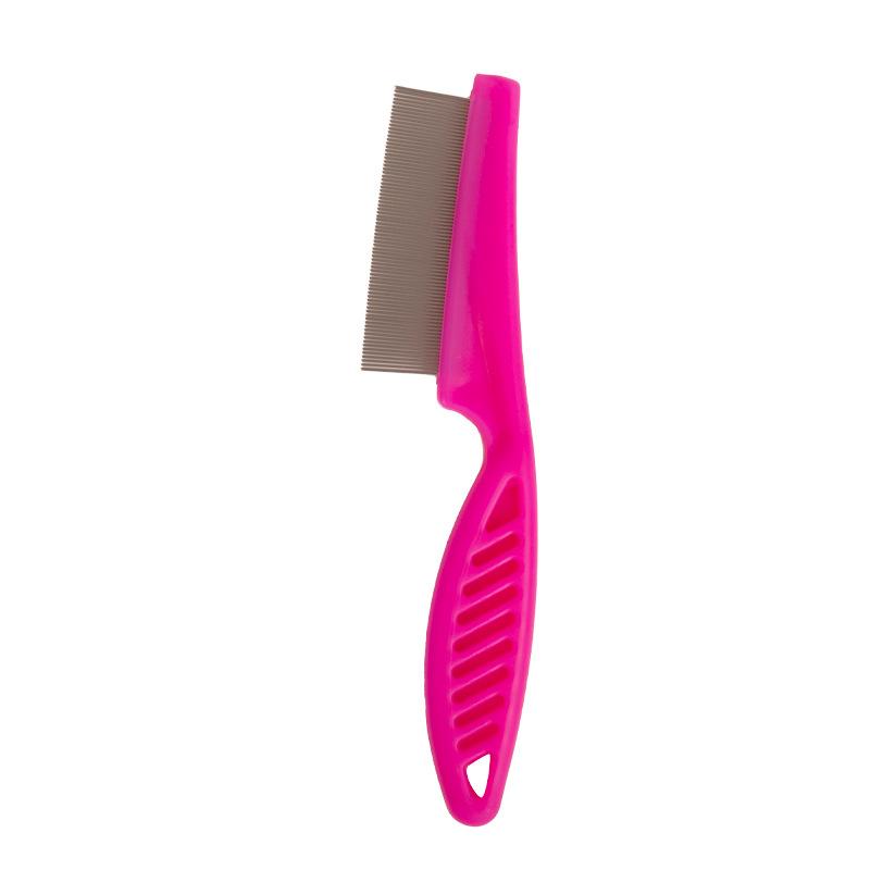 Cat Flea Comb, Cat Close-toothed Comb, Pet Straight Comb, Dog Special Steel Comb, Lice Removal Comb, Flea Removal