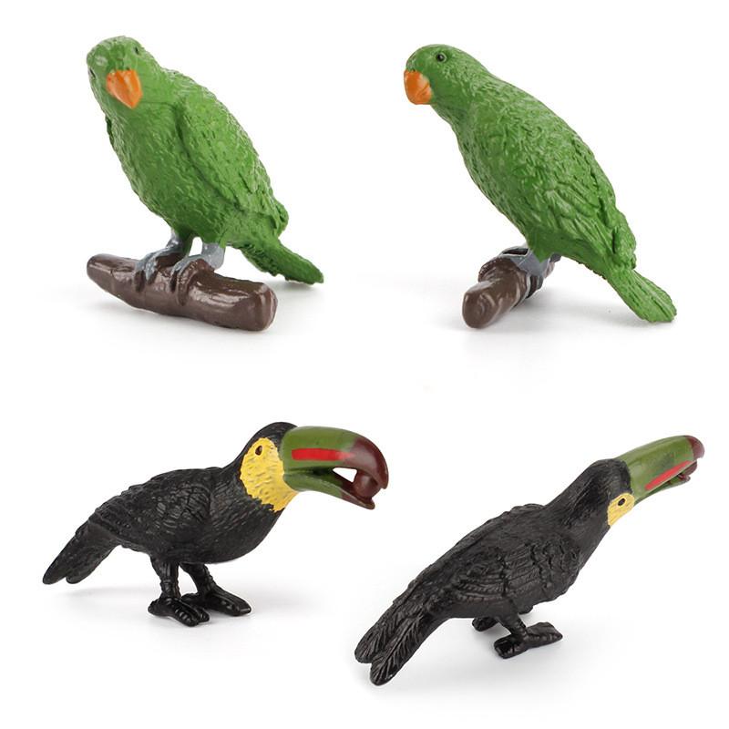 Kids Wild Bird Replica Pvc Educational Toy For Science Projects And Gift