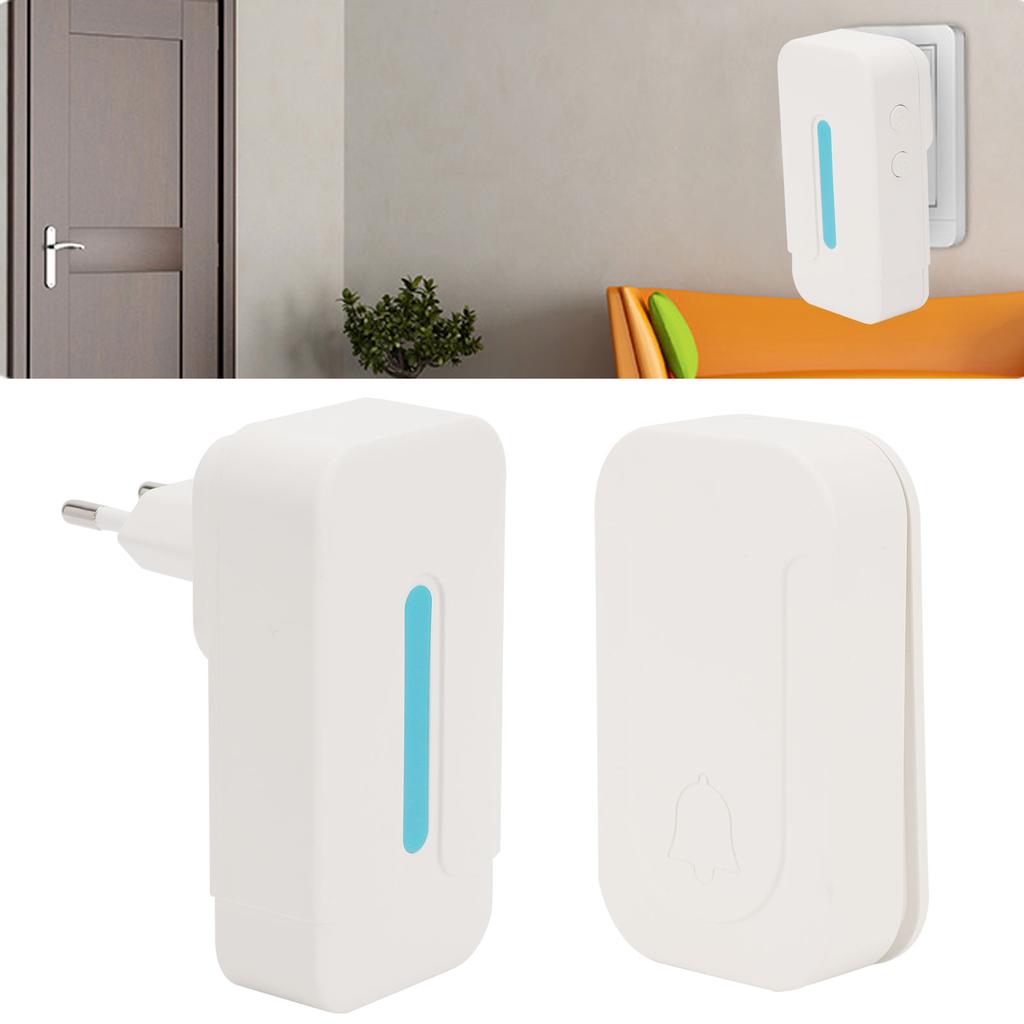 Wireless Door Bell Waterproof Self Powered Doorbell Kit with 35 Music  -