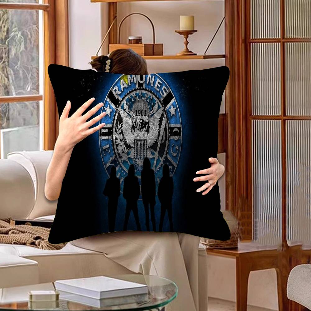 R-ramones Band Pillow Cover Design Cushion Cover Decor Holiday Decorati