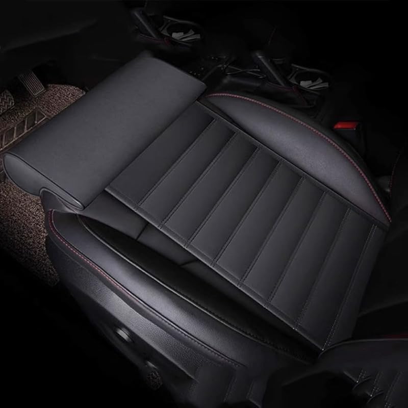 Leather Car Seat Extender Cushion,Car Leg Extender Leg Support Pillow Universal Car Seat Leg Pad,Comfortable Leg Rest Extended Cushion Mat For Car
